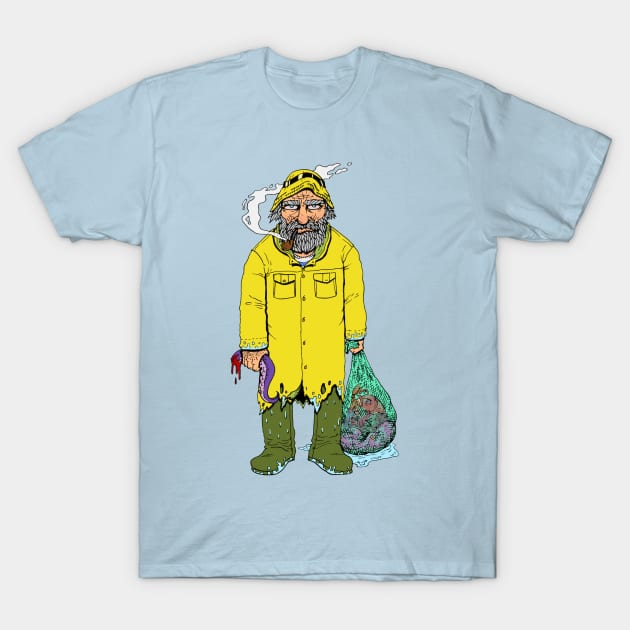 Fisherman T-Shirt by jonathanmor